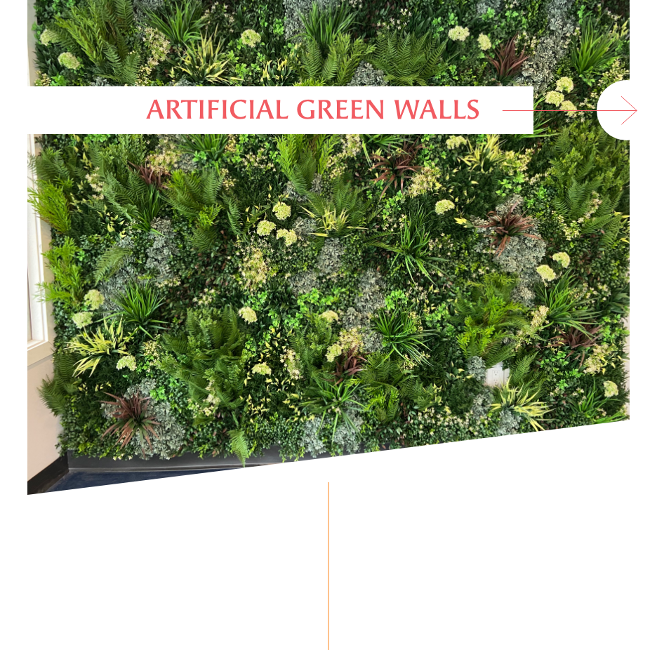 Artificial green walls
